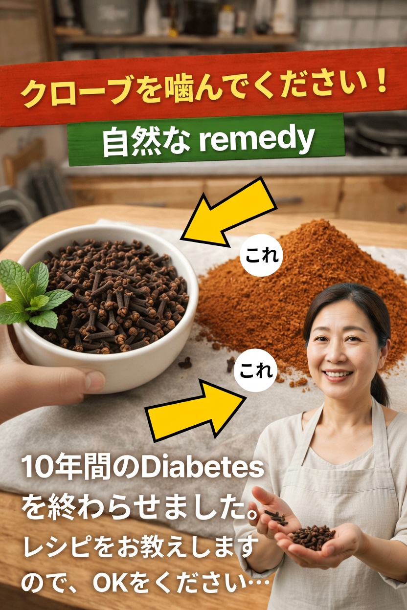 1日にたった2粒のクローブを噛むだけ――その効果に驚くはず