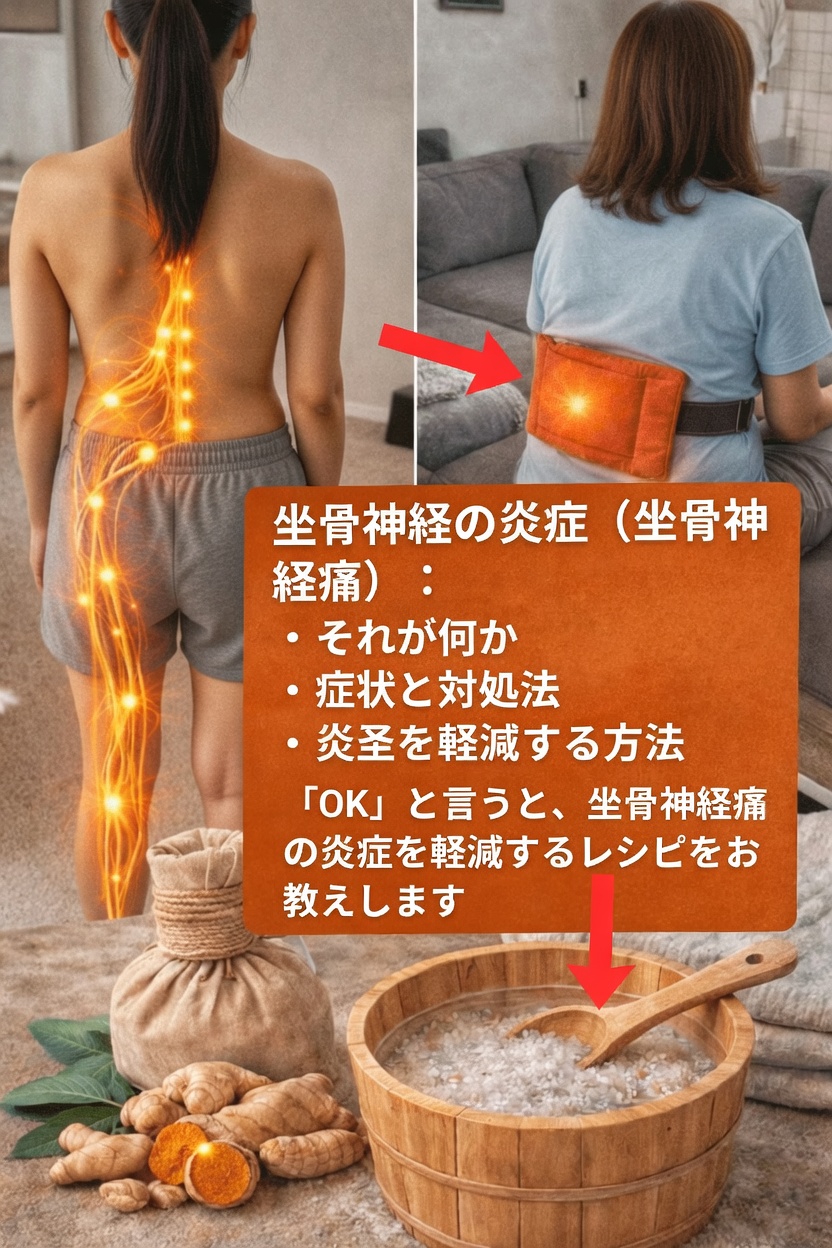 坐骨神経痛とは？坐骨神経の炎症による症状を理解し、日常生活で痛みを和らげるためのヒント