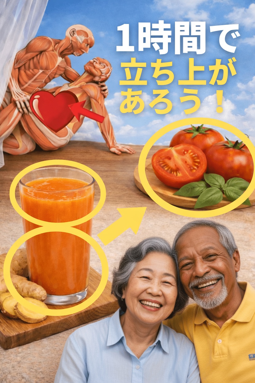 シンプルなジンジャー＆トマトのリフレッシャーが自然なエネルギーレベルをサポートする方法を発見しましょう