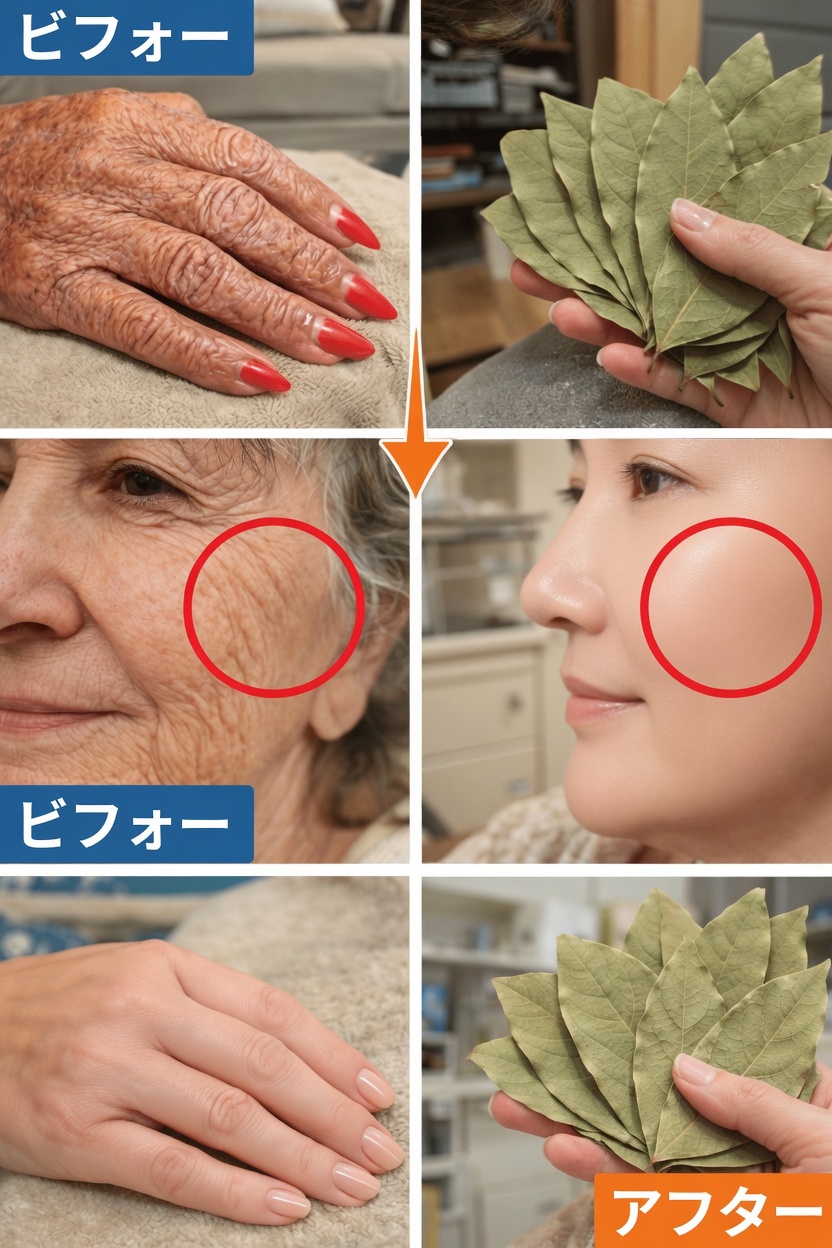 多くの高齢者が見落としている、月桂樹の葉を使った簡単なスキンケア習慣とは?