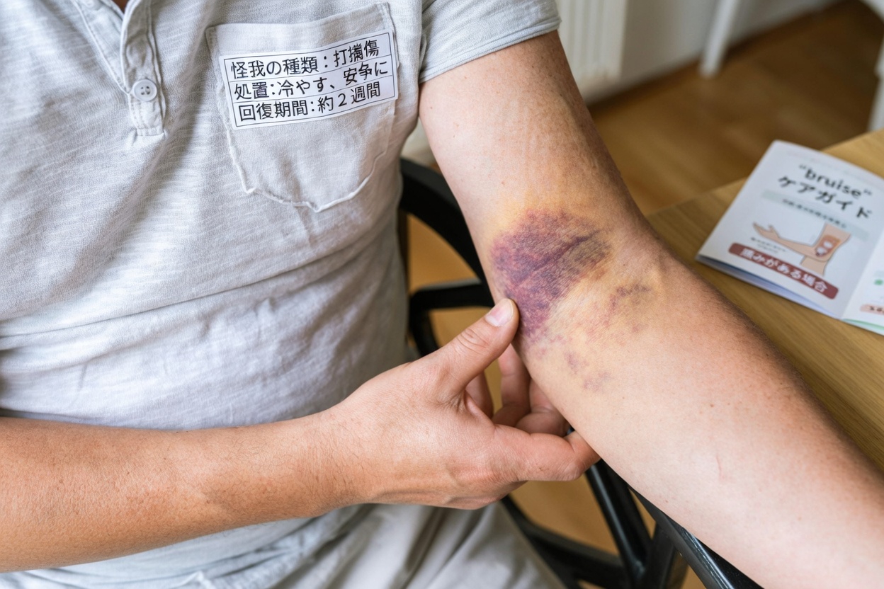 あざの色が意味するものとは？体が発しているかもしれない警告