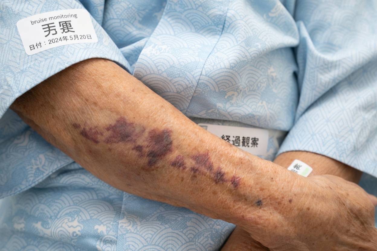 あざの色が意味するものとは？体が発しているかもしれない警告