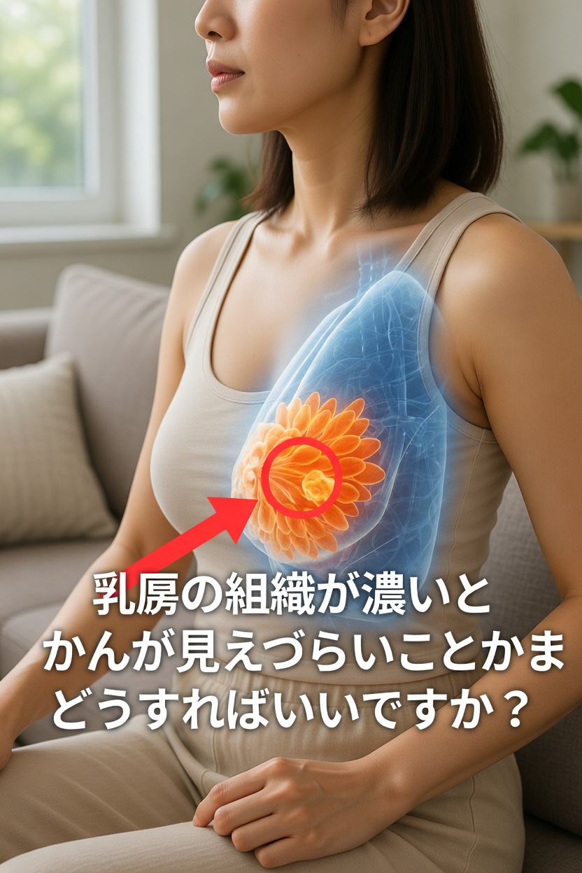 高濃度乳腺と見逃されるがんリスク――50歳以上の女性が知っておくべきこととは?