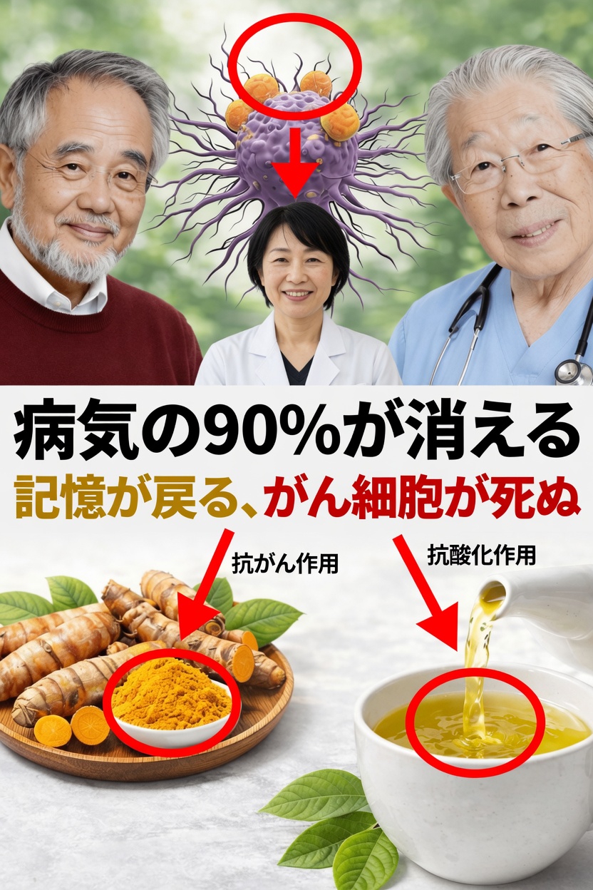 60歳を過ぎたら毎日ターメリックドリンク?知っておきたいシンプルな習慣