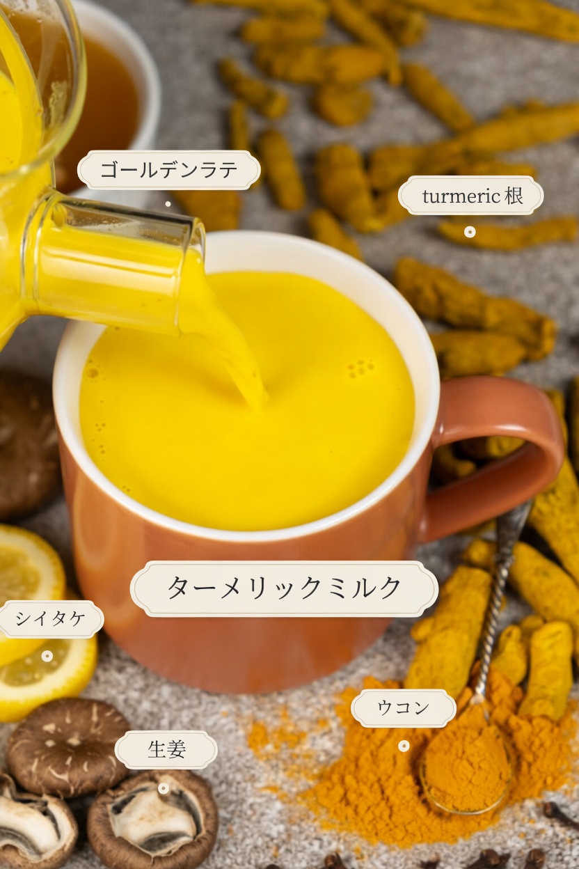 60歳を過ぎたら毎日ターメリックドリンク?知っておきたいシンプルな習慣