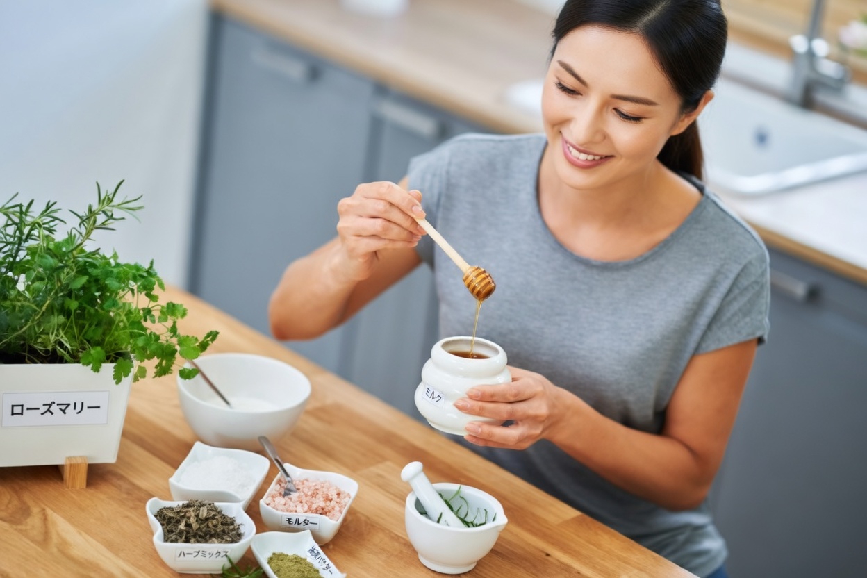 ヒマシ油とはちみつを2滴で、50歳を過ぎた女性の助けになる？