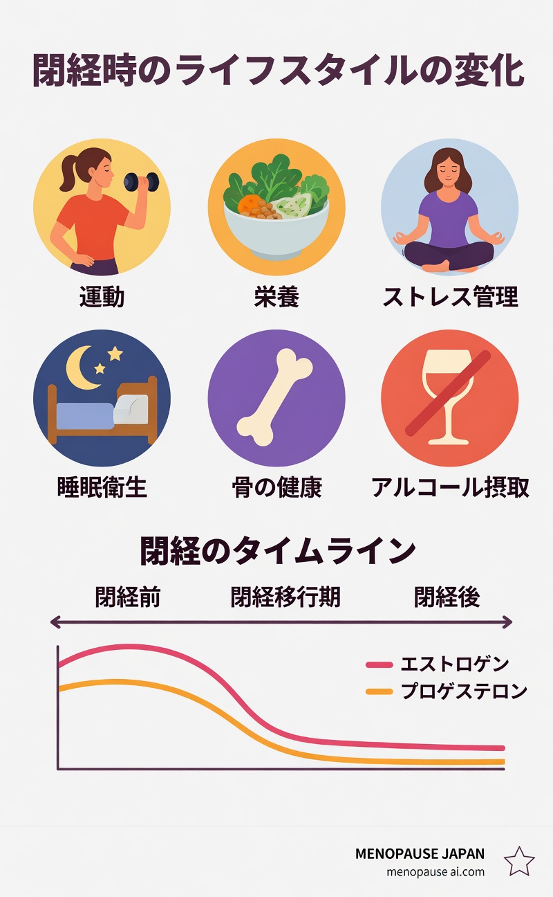 多くの女性が見過ごしがちな更年期の9つの症状と、それを和らげる毎日の役立つ習慣