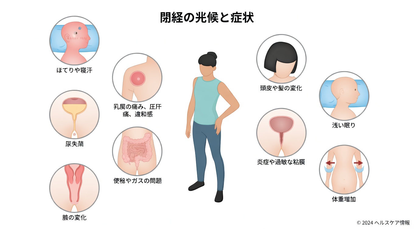 多くの女性が見過ごしがちな更年期の9つの症状と、それを和らげる毎日の役立つ習慣
