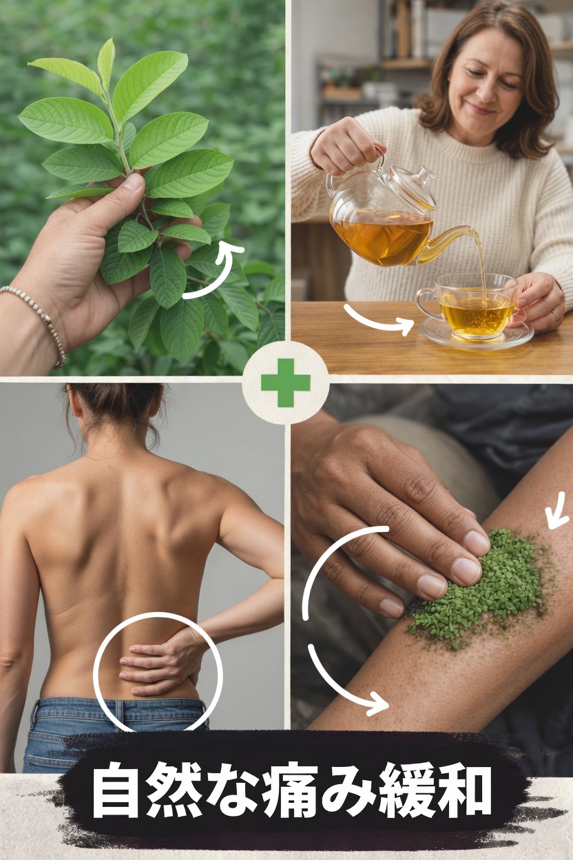 グアバの葉：毎日の習慣で骨と関節の健康への可能性をシンプルに取り入れる方法