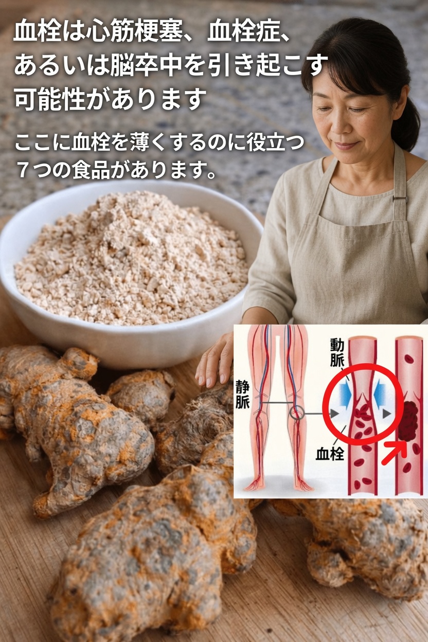 自然に健康的な血流と血行をサポートする可能性のある7つの食べ物