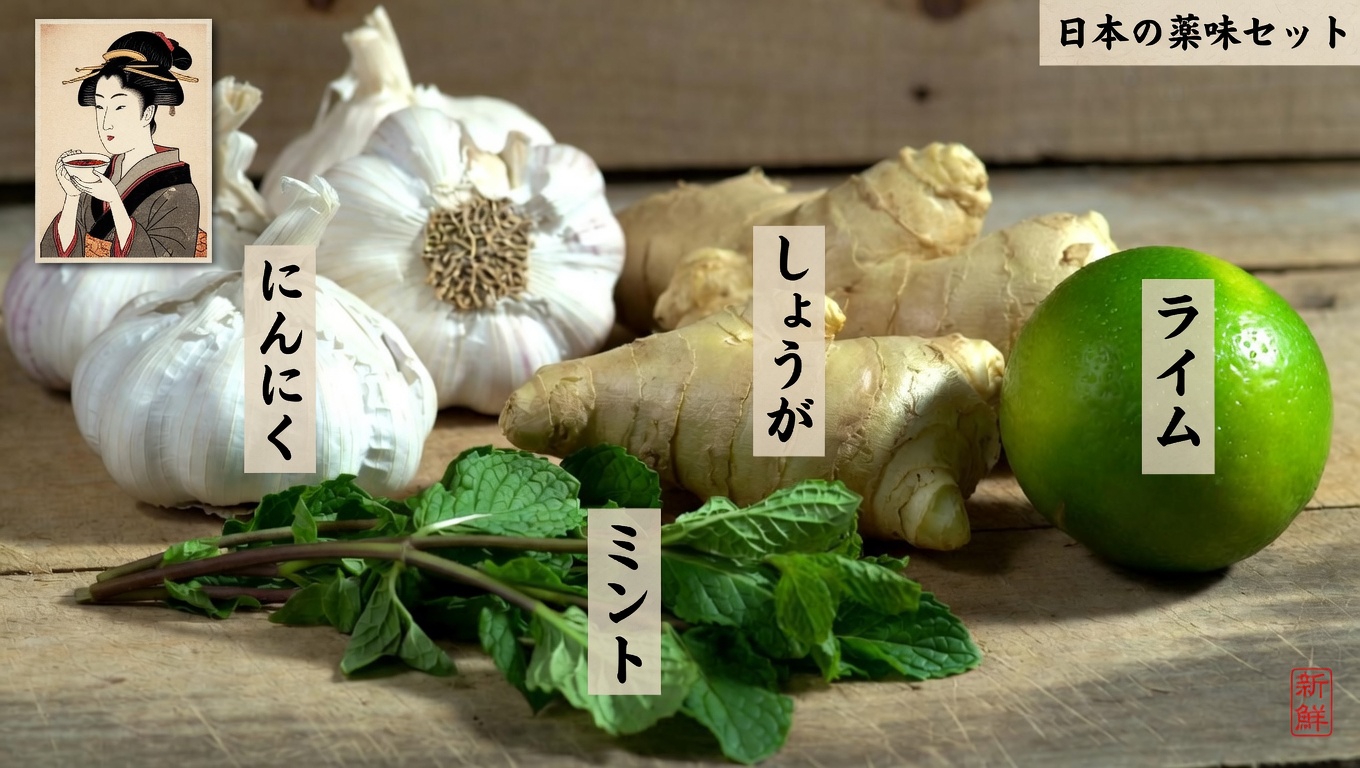 ニンニク、ショウガ、ライム、ミントのような身近な食材は、健康的な血圧レベルの維持をサポートできるのでしょうか?