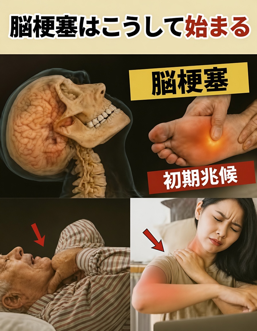 脳卒中リスクを1か月前に示す可能性のある8つのさりげない警告サイン+リスクを減らすための9つの実践的なヒント