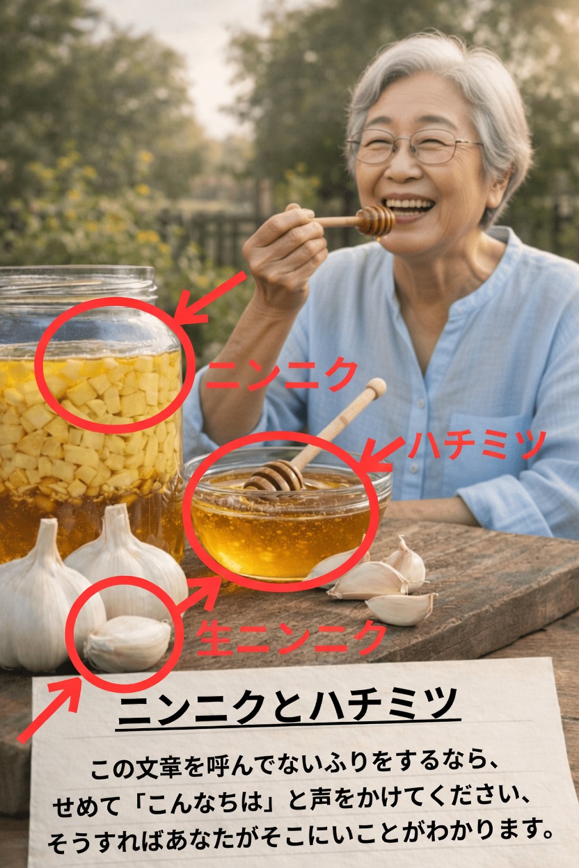 ニンニクとはちみつの潜在的な効果を探る：毎日取り入れたいシンプルな習慣