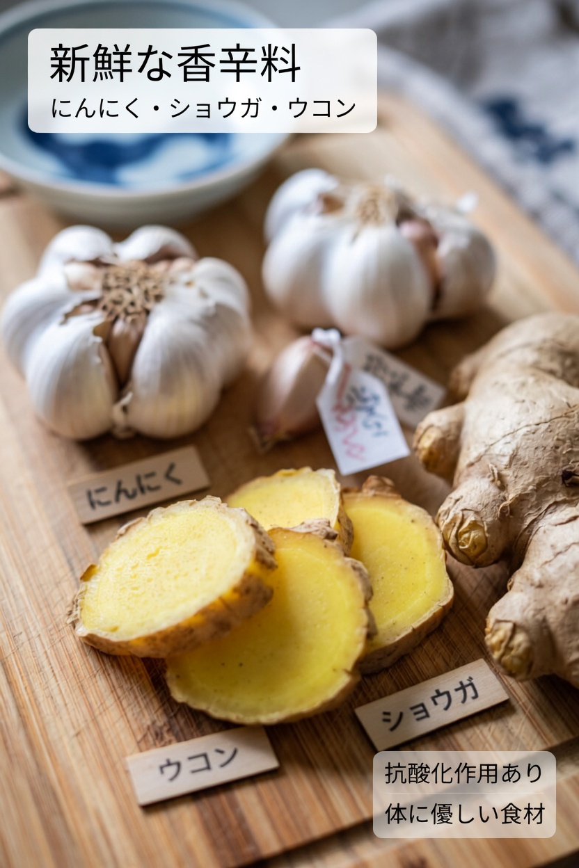 高齢者のためのNo.1の自然習慣：血行サポート向上のためのニンニクとショウガを探る