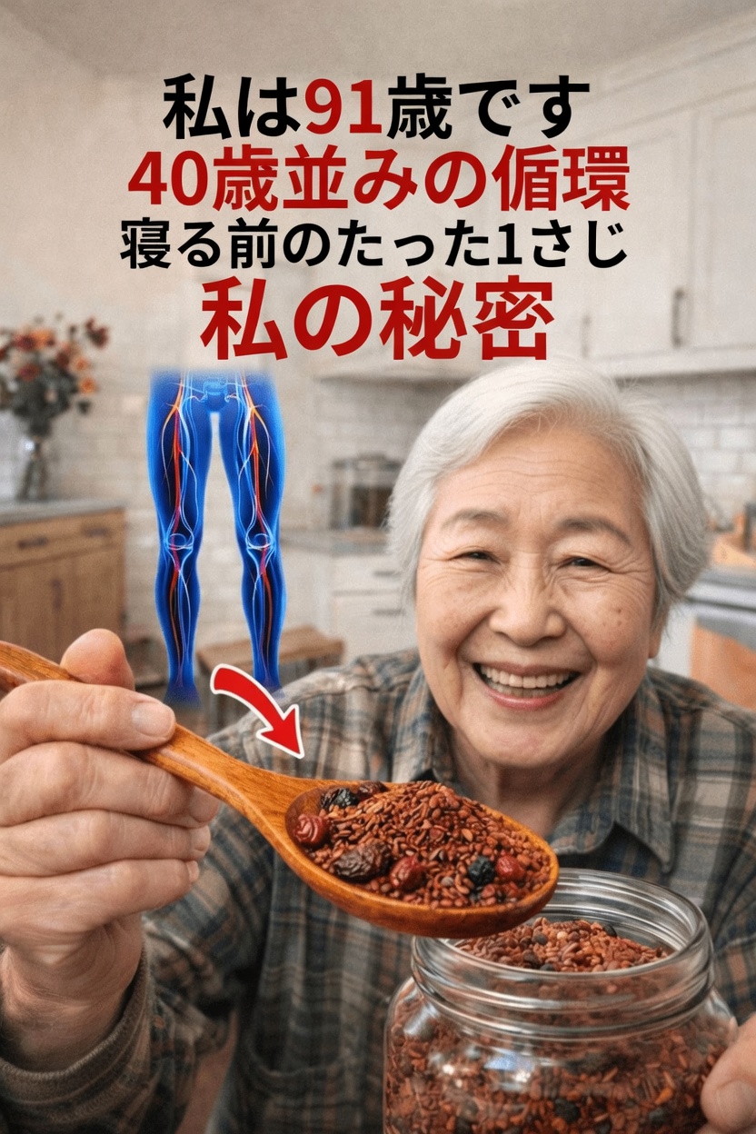 年齢を重ねても脚の健康的な血行をサポートする、就寝前の簡単な習慣