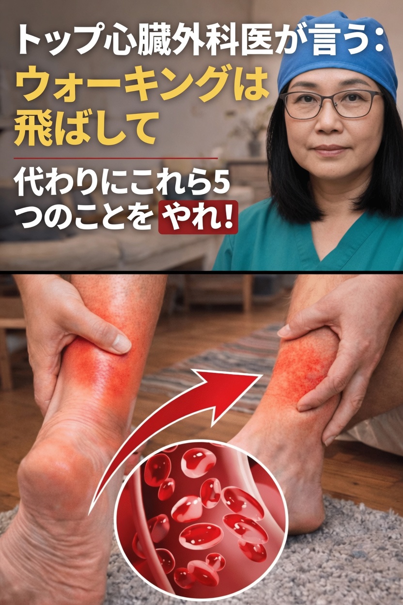 60歳を過ぎると、歩くだけでは不十分かもしれない理由