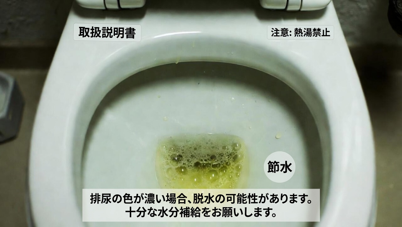 泡立つ尿:尿に泡が現れる理由とその対処法