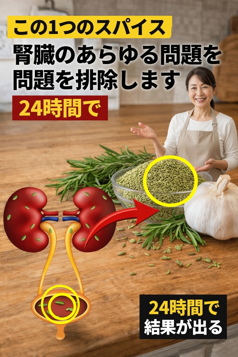 腎臓の健康を自然にサポートする可能性のある5つの身近なスパイス