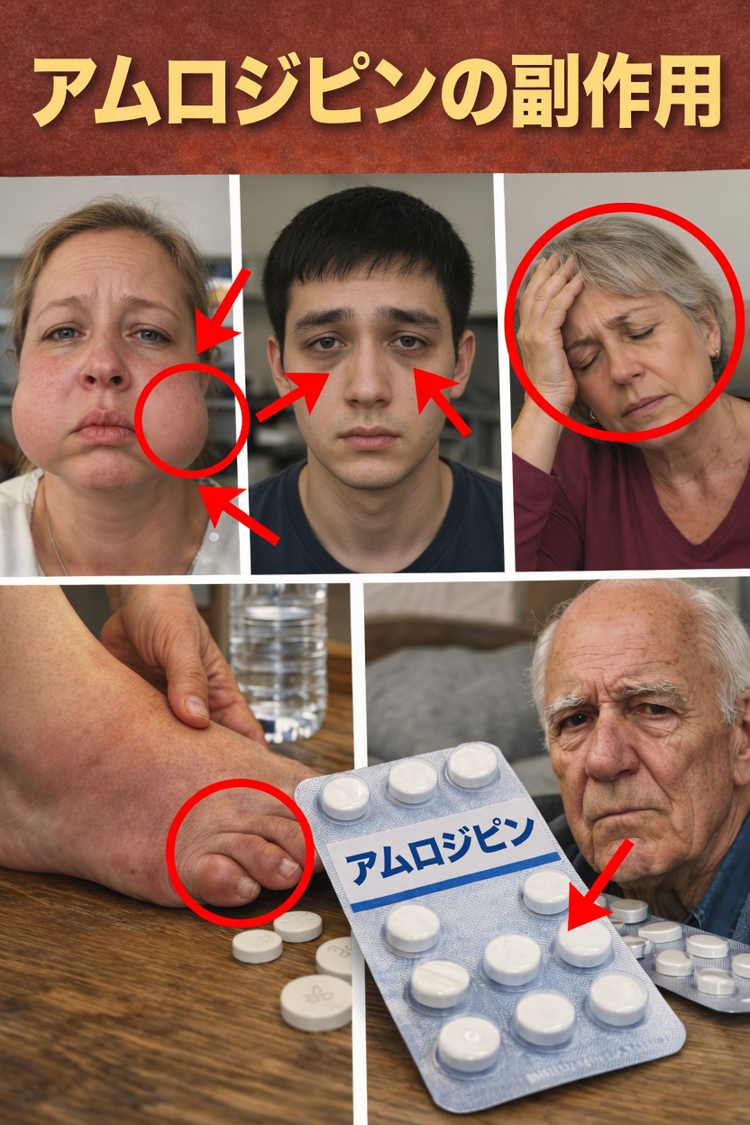 知っておくべきアムロジピンのよくある12の副作用（そしてその対処法）