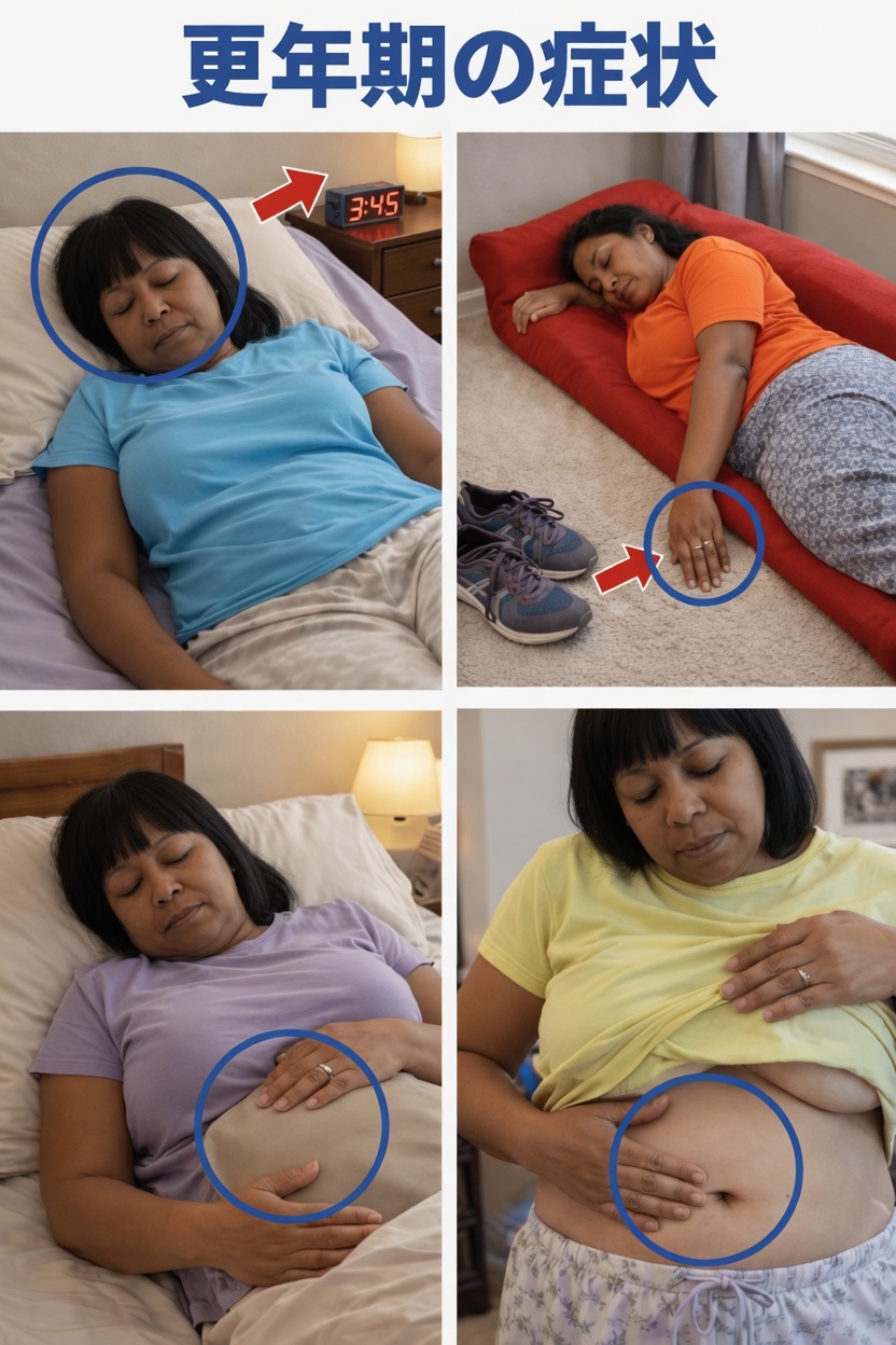 人生に支障をきたす前に見逃してはいけない更年期の9つのサイン