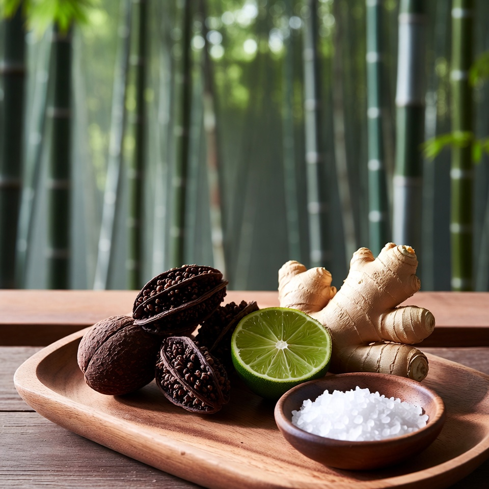 爆発的な活力を引き出す古代の秘密を解き明かす：ビターコラ、ショウガ、ライムのトニック