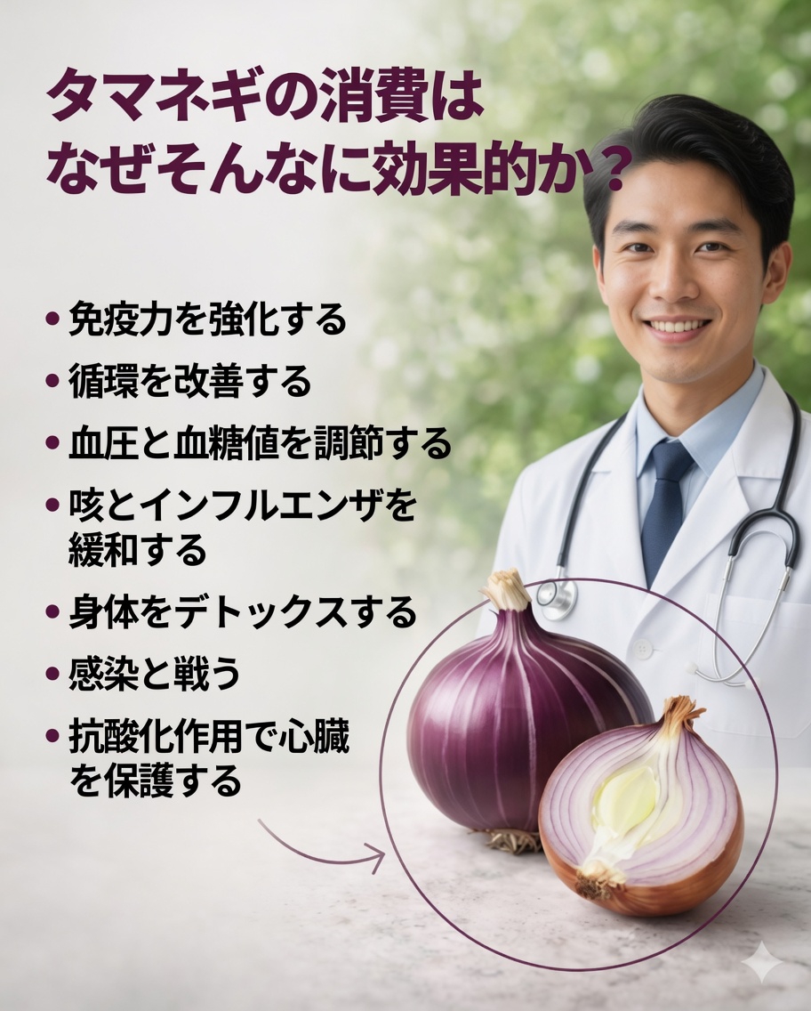 🧅 赤玉ねぎを使ったレシピ：咳を鎮め、免疫力を高めるために用いられる自然療法