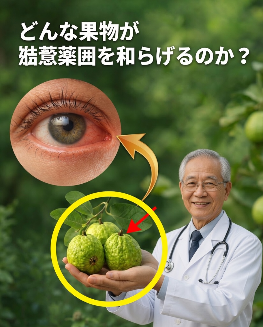 🍃 赤目に効くグアバの葉：ますます多くの人が発見している自然療法