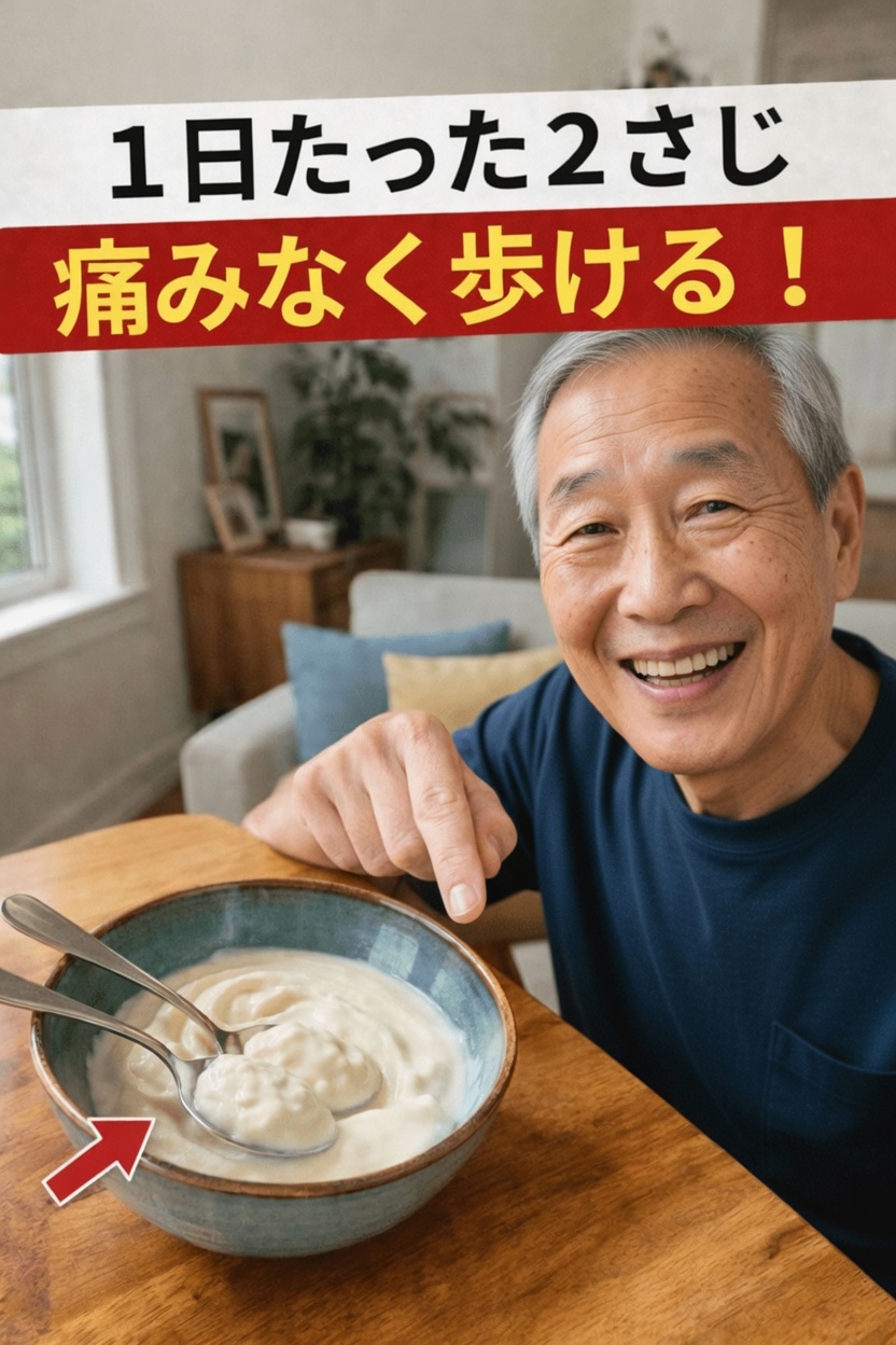 このシンプルな食品を毎日の習慣に取り入れることで、年齢を重ねても関節の快適さをサポートできるかもしれません