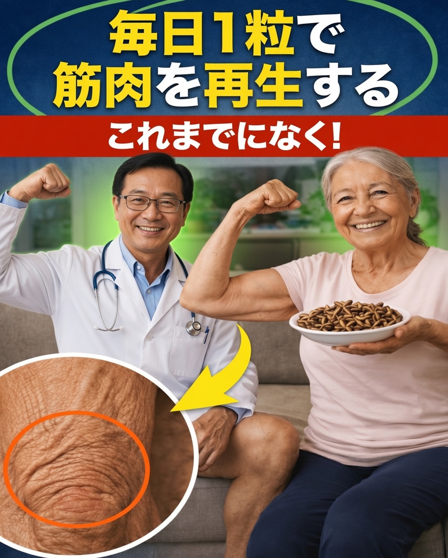 60歳以降のサルコペニア：ほとんどの人が見落としている最も安い食品