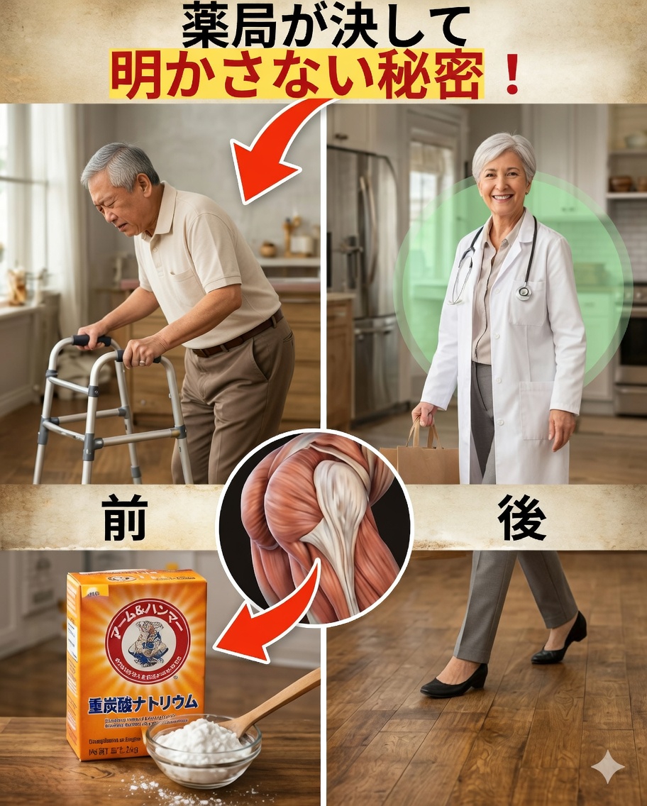 高齢者のための重曹：使い方と健康に驚くべき13の効能