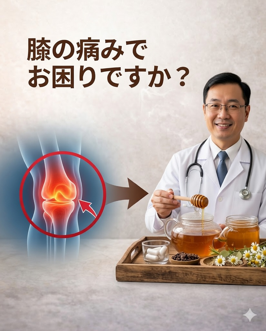 膝のための天然ハーブティー：痛みや炎症を和らげる可能性のある自家製ドリンク