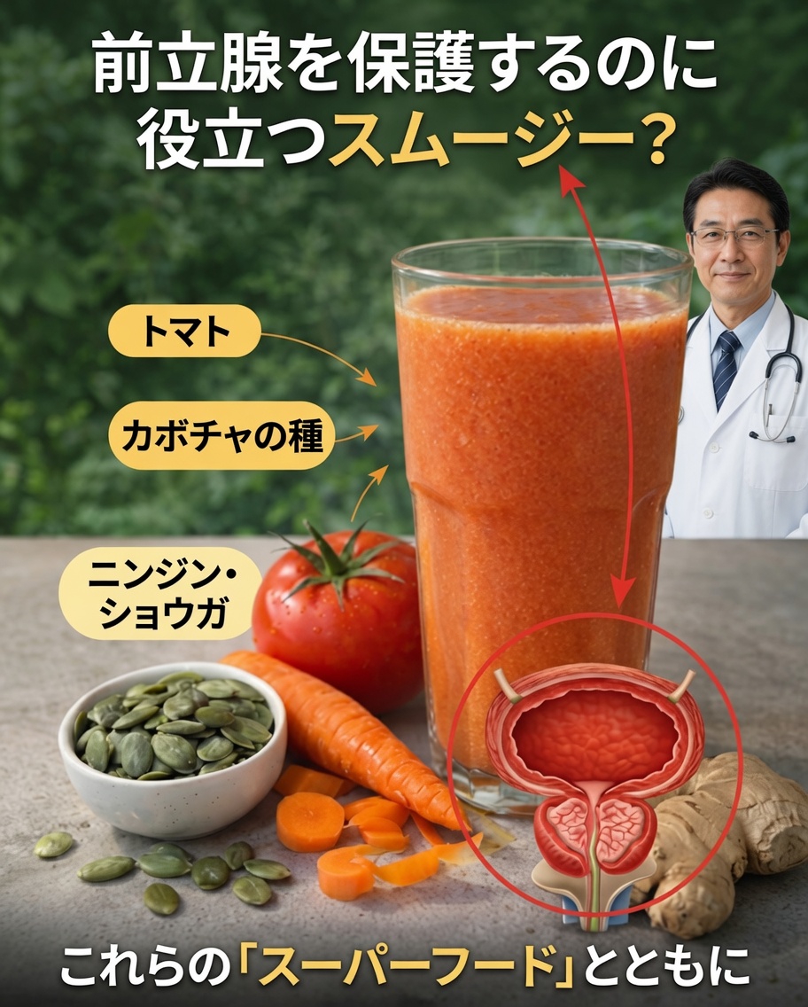 🌿 前立腺の健康を自然に改善する方法：シンプルで効果的な対策