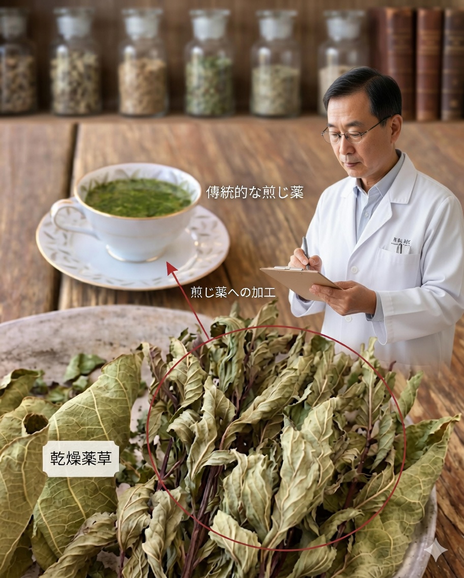 🌿 無料で手に入る2枚の薬用葉：乾燥させると、血糖値を下げ肝臓を守る「植物の黄金」になる
