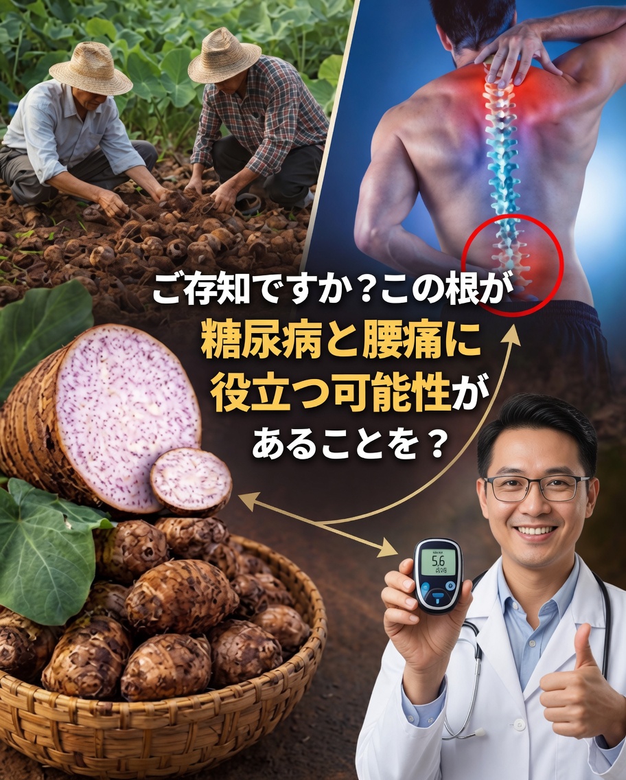 🌿 タロイモの根：あなたの健康を変えるために再び注目される古来のスーパーフード