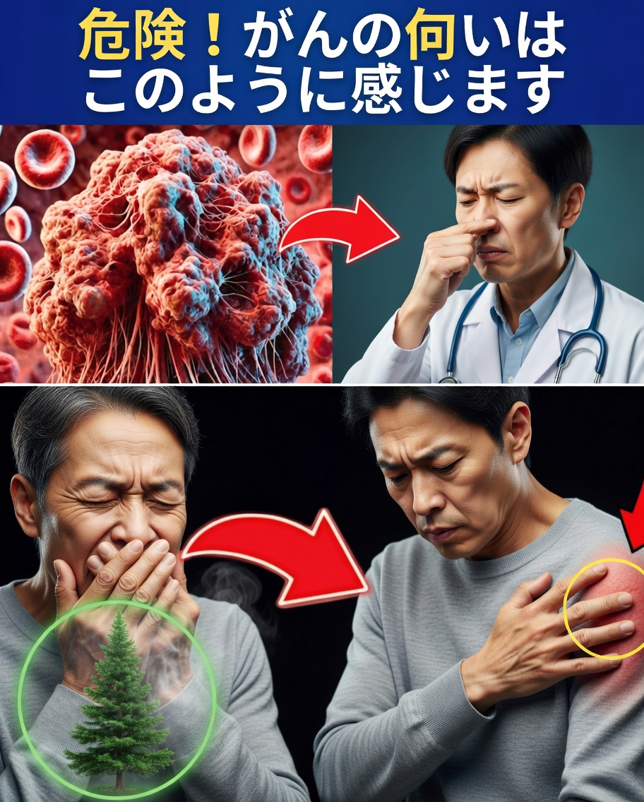 がんにはにおいがあるのか？慌てる前に知っておくべきこと