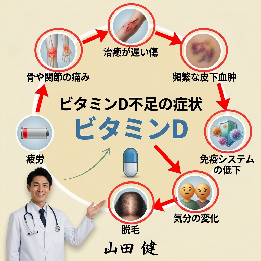あなたの体がビタミンD不足であることを示す5つのサイン