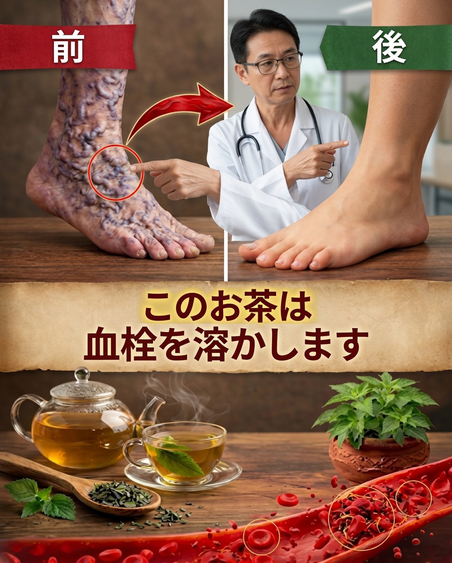 脚の血行を改善する天然植物