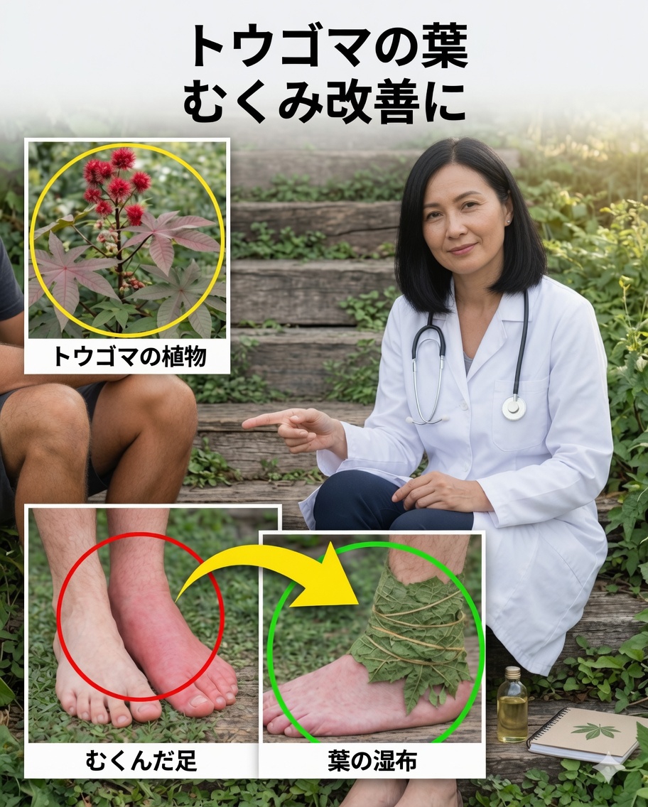 トウゴマの葉：ますます話題の自然療法 🌿
