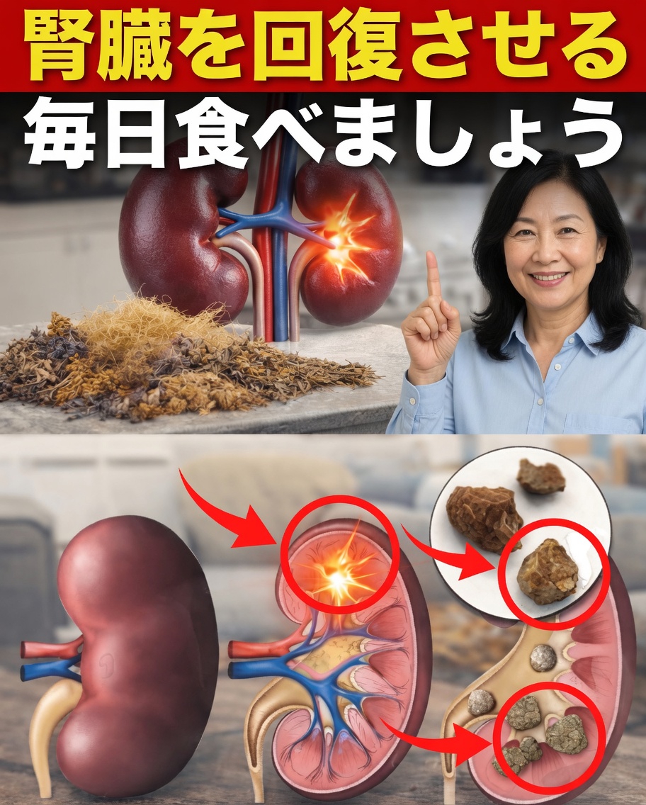 腎臓の健康を自然にサポートするための、毎日できる7つの簡単な習慣と食べ物を発見しましょう