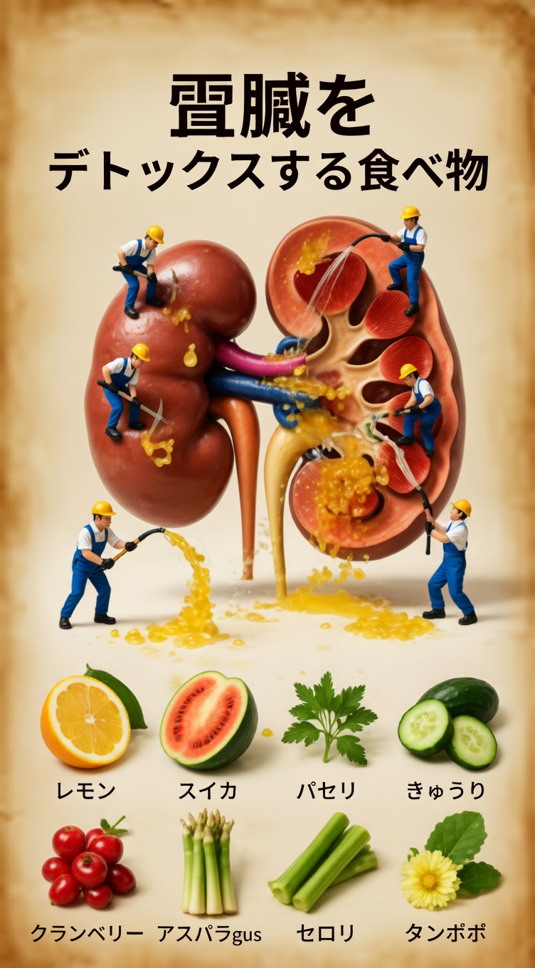 腎臓の健康を自然にサポートするための、毎日できる7つの簡単な習慣と食べ物を発見しましょう