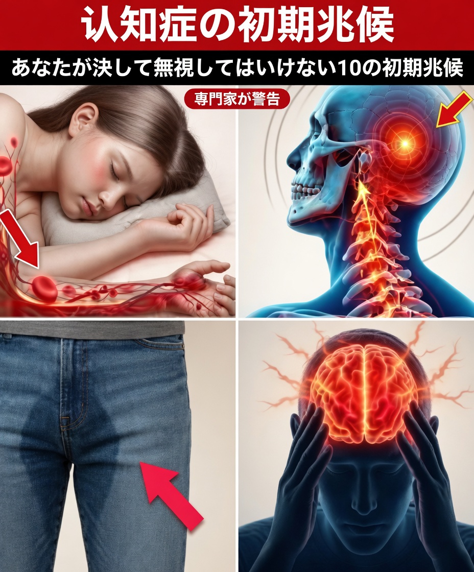 決して見逃してはいけない認知症の初期症状10選