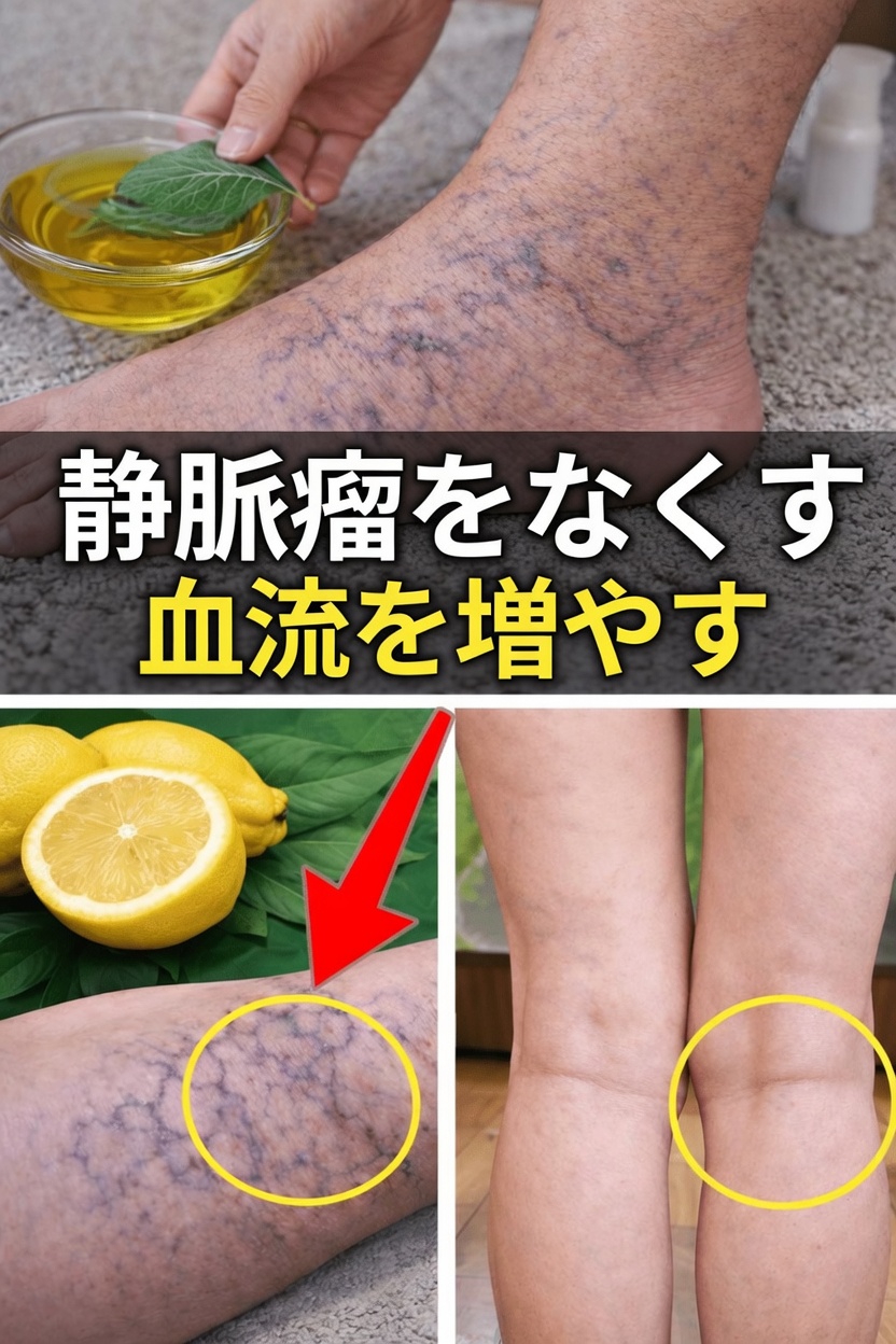 血流を改善し、脚の血管の目立ちを抑えるための自然な毎日の習慣10選
