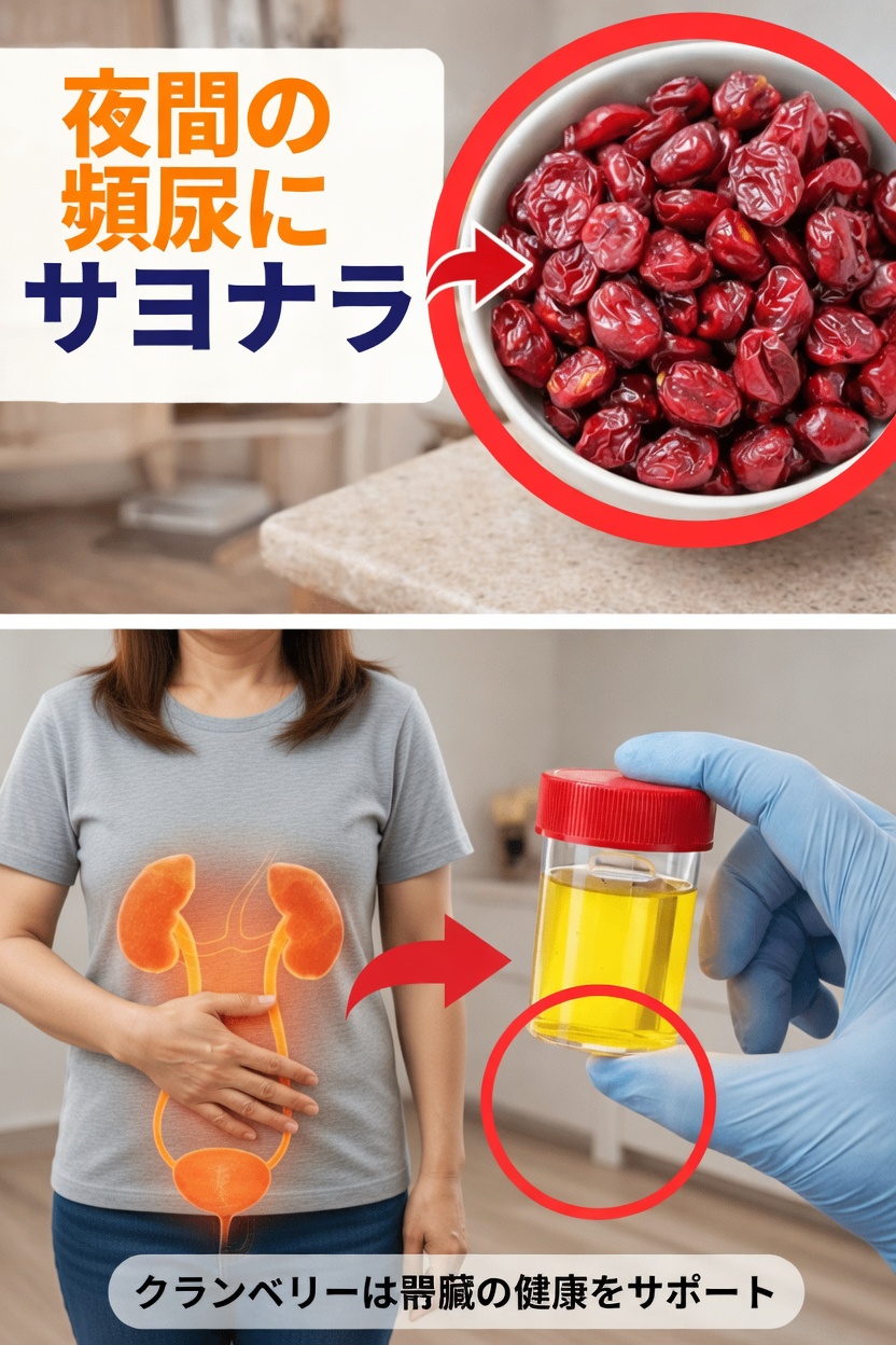 高齢者が就寝前に食べると夜間の排尿習慣をより健康的にサポートする3つのドライフルーツ