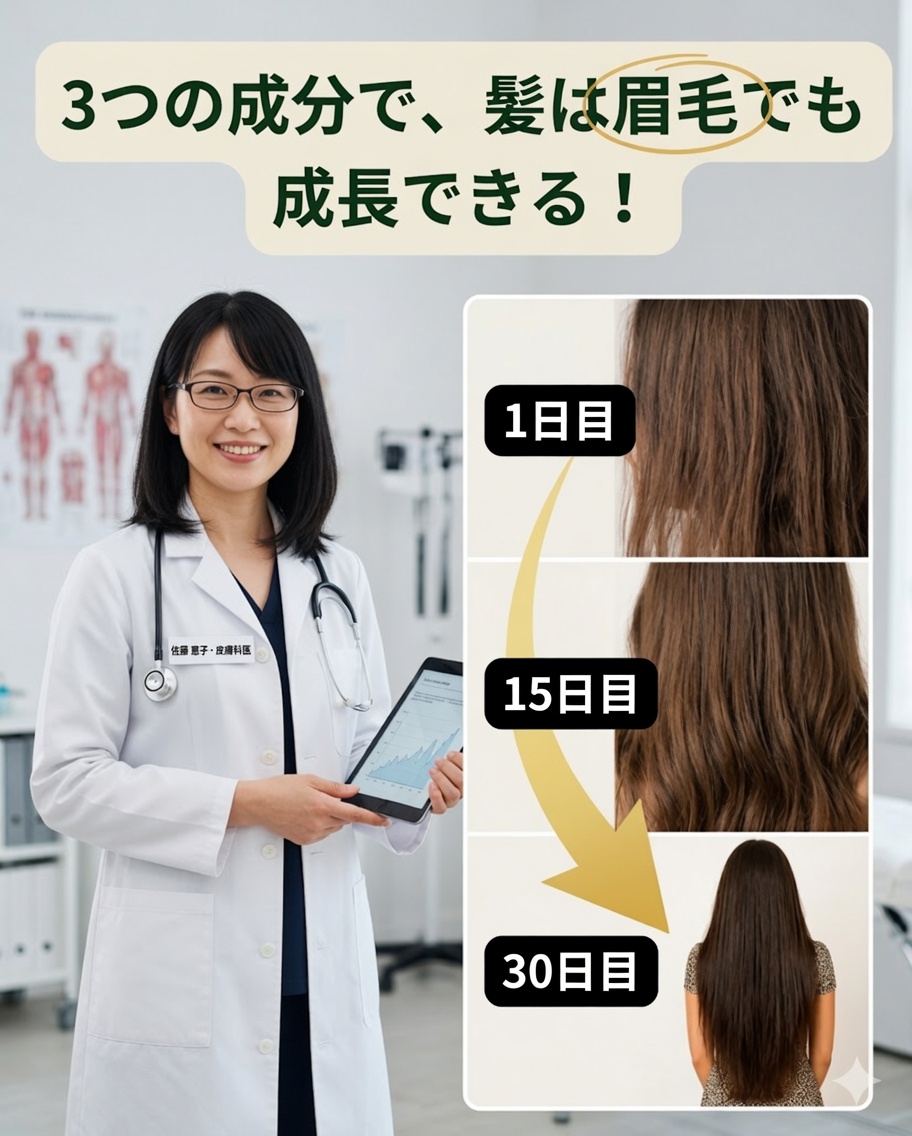 🌿 髪を強くし、成長を促す天然ブレンド