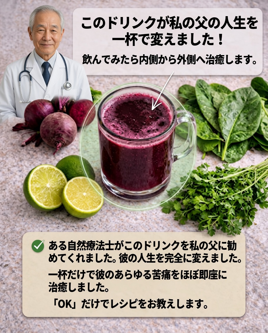 🥤✨ 奇跡のスムージー:あなたの健康を変えるかもしれない天然ドリンク