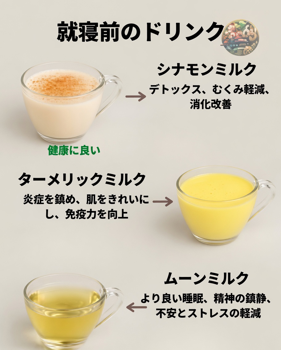 健康的なクレアチニン値と腎臓の健康をサポートするために、寝る前に飲める心を落ち着かせる就寝前ドリンク11選