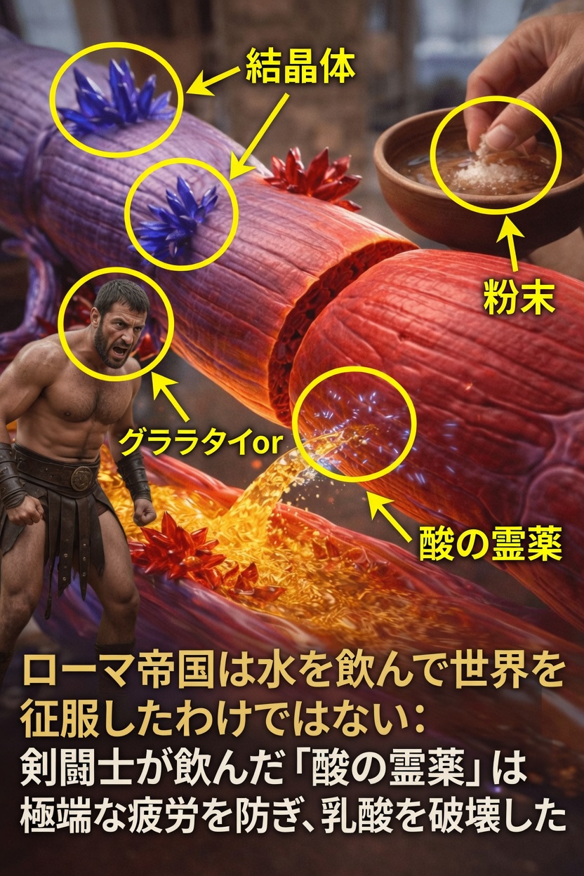 激しい活動中に戦士たちの強さを支えた古代ローマの飲み物：現代のフィットネス愛好家が学べること