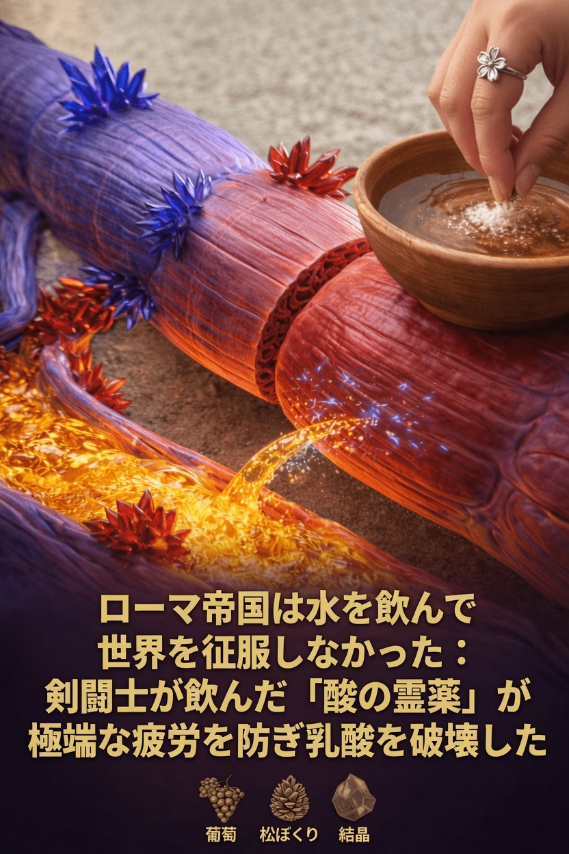 激しい活動中に戦士たちの強さを支えた古代ローマの飲み物：現代のフィットネス愛好家が学べること