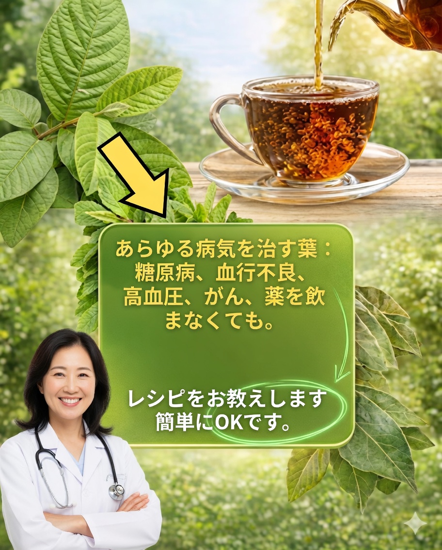 🌿 血行と全体的な健康をサポートする可能性のある天然の葉っぱ