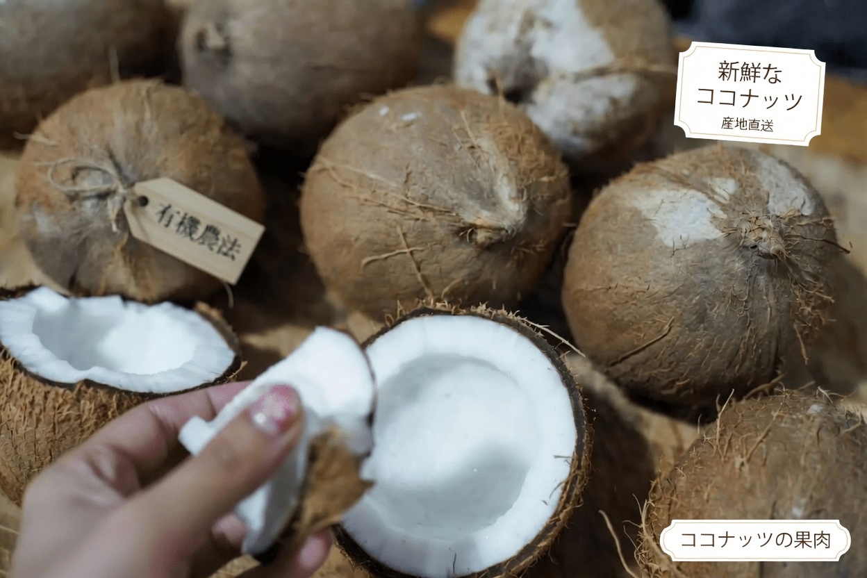 シニアがスキンケアに試している、たった2分の簡単ココナッツオイル習慣を発見